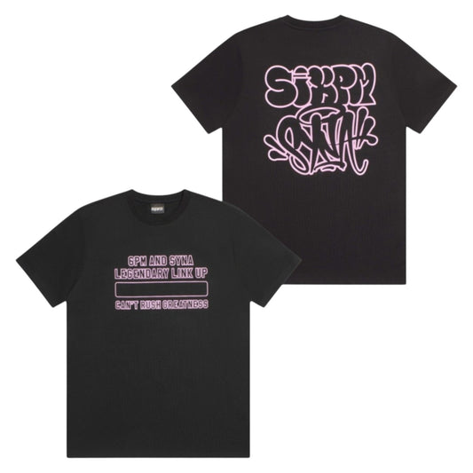6PM x Syna World Link Up CRG T-Shirt - Black