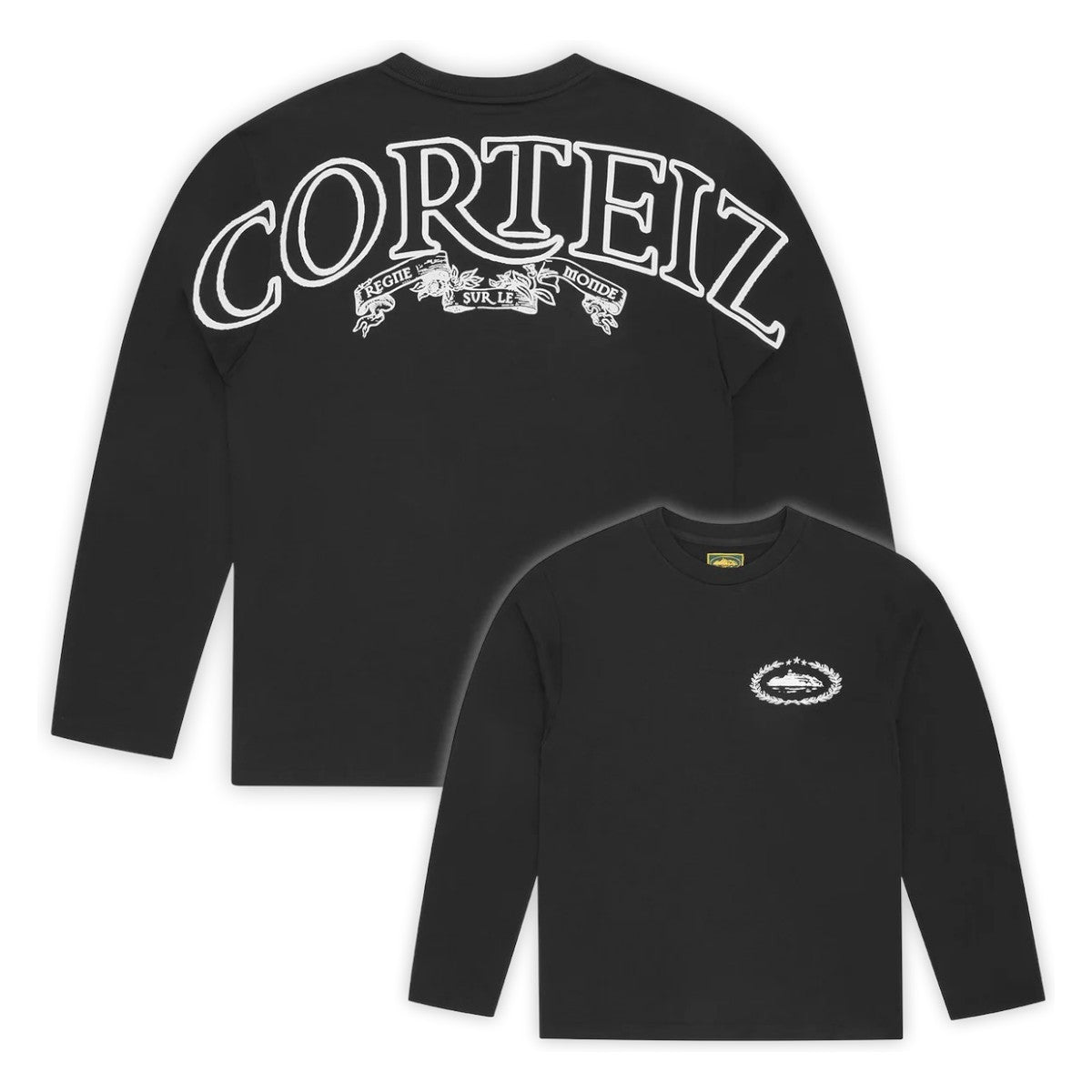 ROYALE HEAVYWEIGHT TEE LS [BLACK]