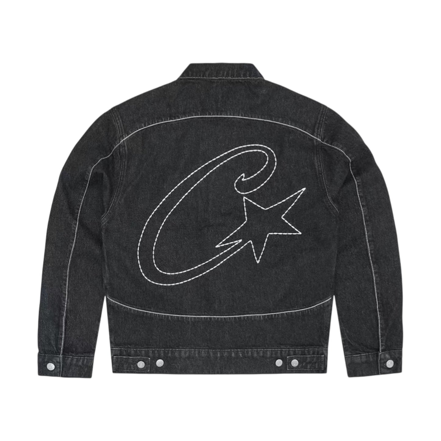 Corteiz C-Star Stitch Down Denim Jacket