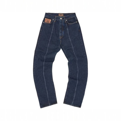 Corteiz C-Star Stitch-Down Jeans Dark Wash