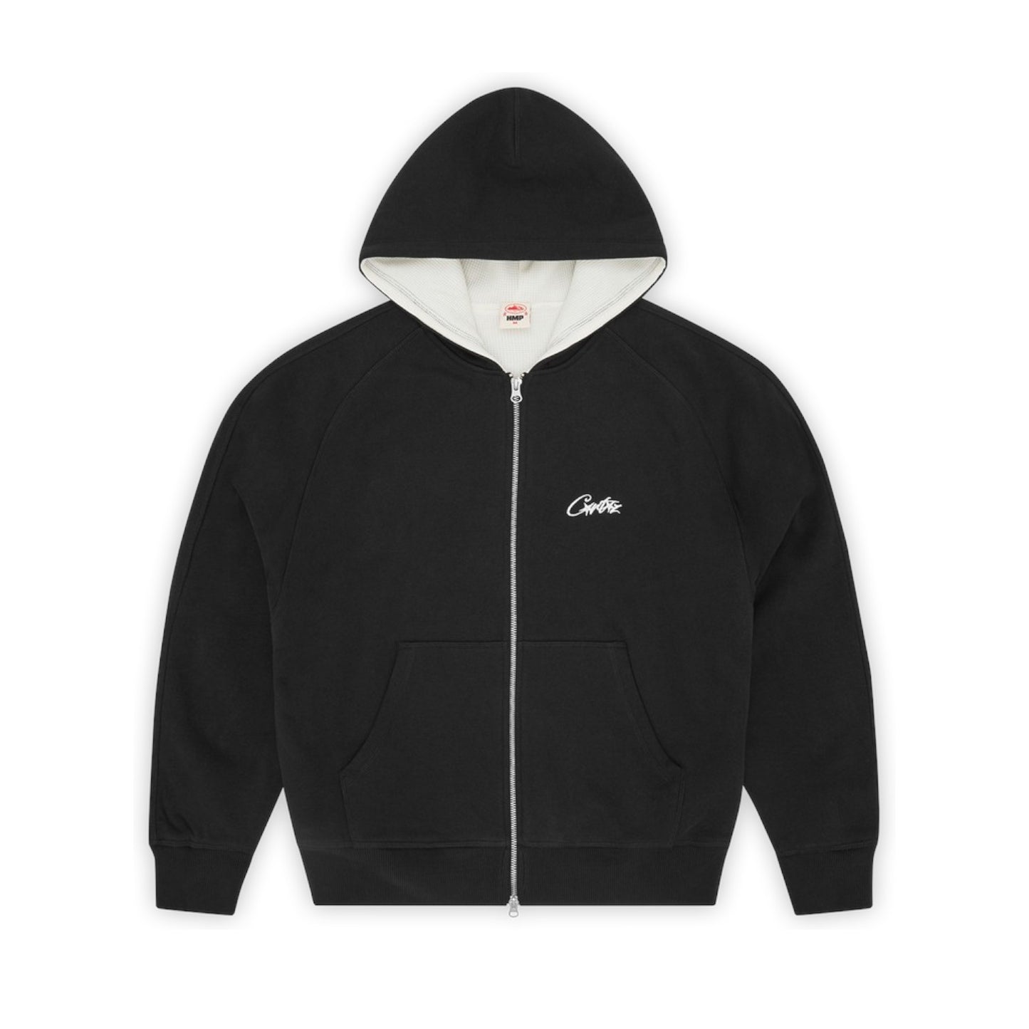 HMP Thermal Zip Hoodie Black