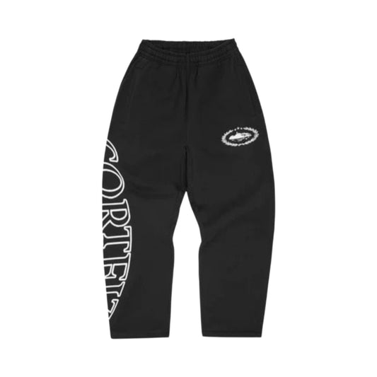 Corteiz Superior Royale Open Hem Pants black