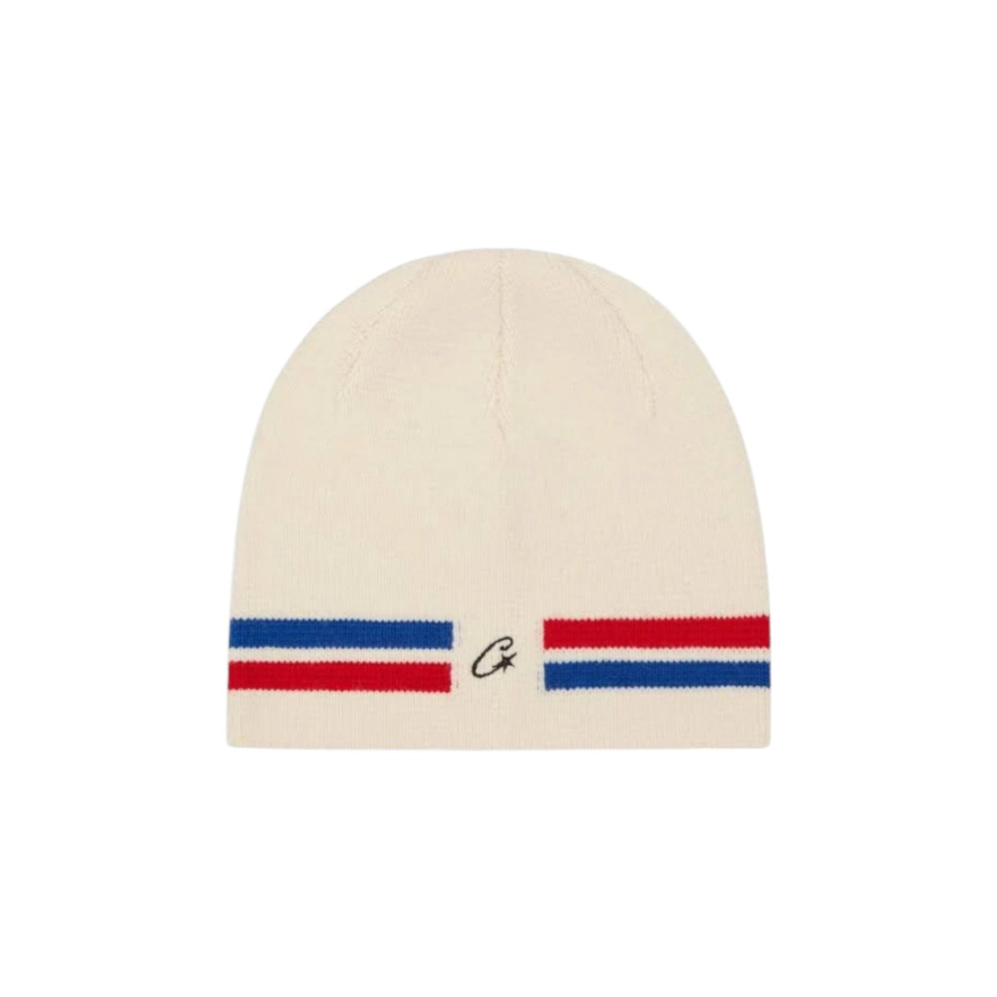 Corteiz VVS Knit Beanie 'Cream'