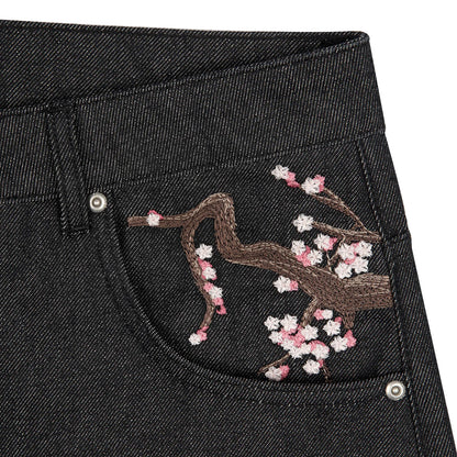 "blossom v2" جينز أسود