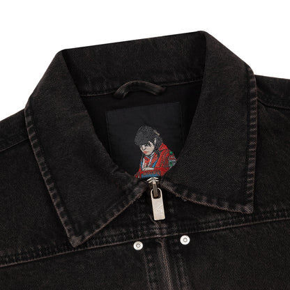 "jazz v2" denim Jacket black