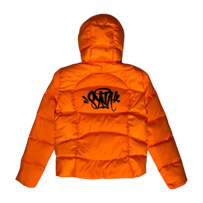 Syna World Wave Puffer Jacket - Orange