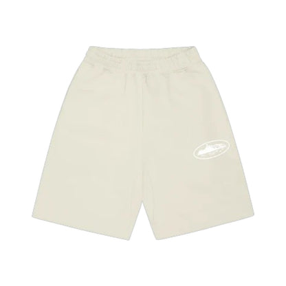 ISLAND PUFF PRINT SWEATSHORT [OFF WHITE]