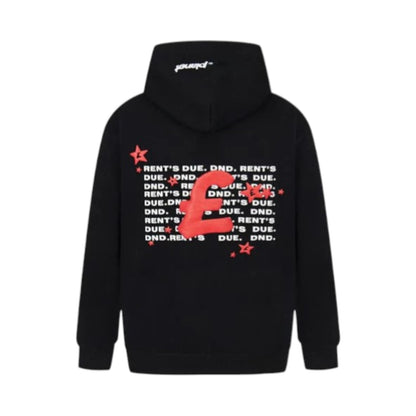 Broken Planet X Nemzzz Rent's Due Hoodie Midnight Black