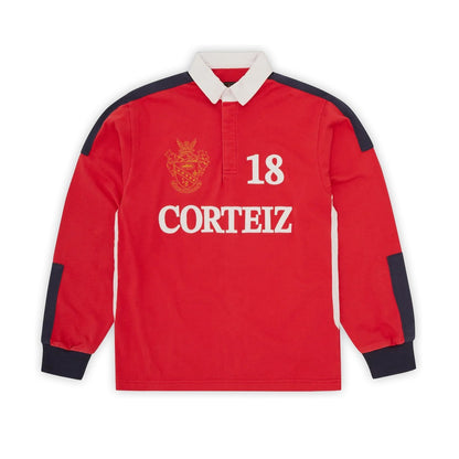 PANELLED RUGBY [RED]