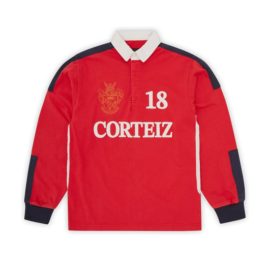 PANELLED RUGBY [RED]