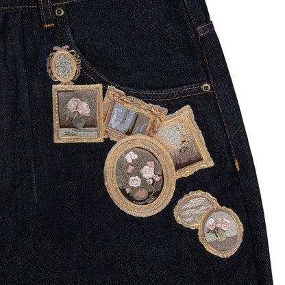 "gallery" raw Denim