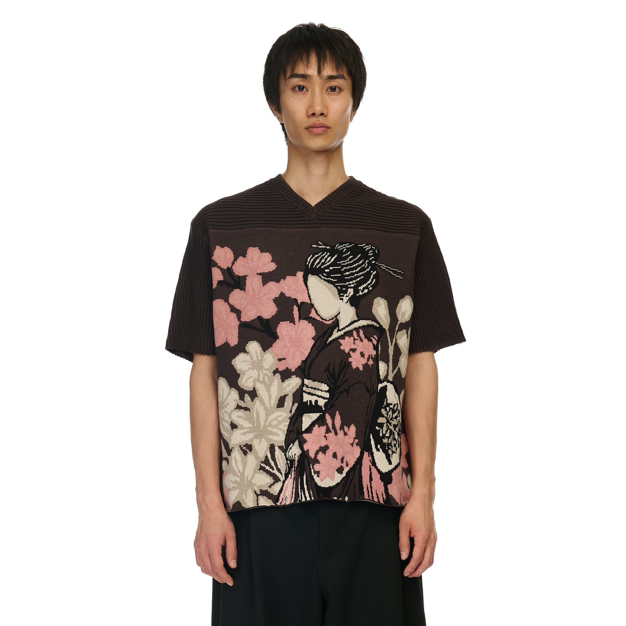 OFFCODE Yakuza V2 Knitted Jersey Brown