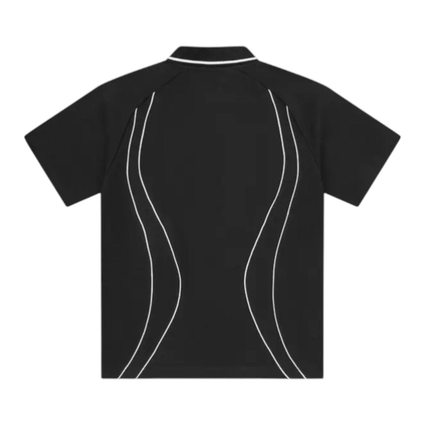 Corteiz Island Pique Polo Shirt 'Black'