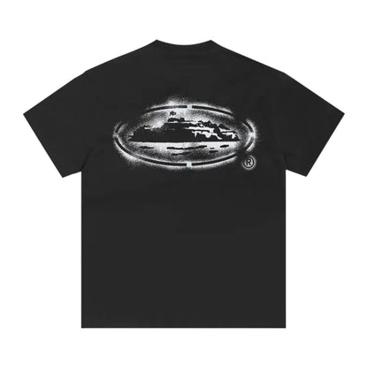 Corteiz Island Stencil Tee *قماش جديد* "أسود"