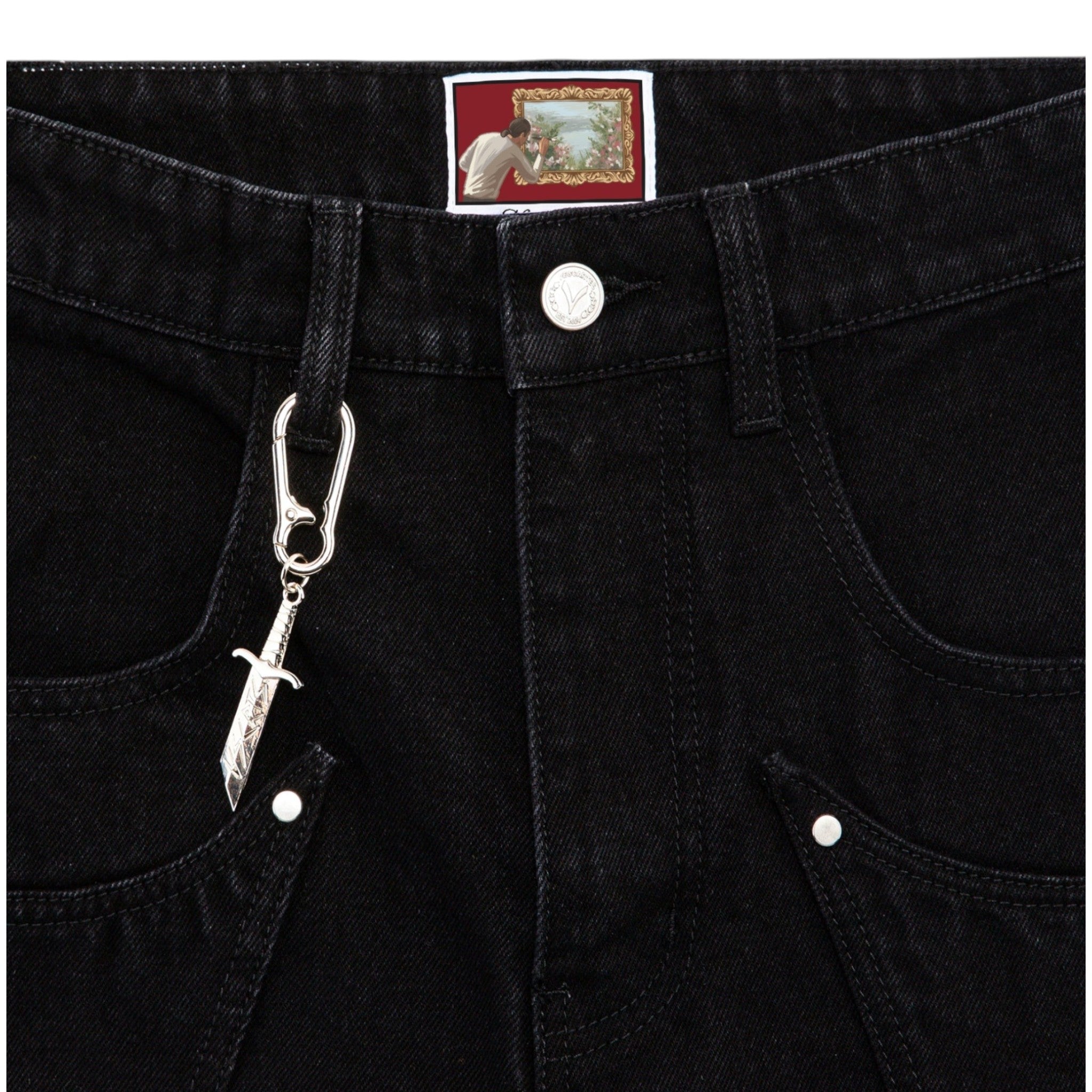 OFFCODE Blossom Black Denim
