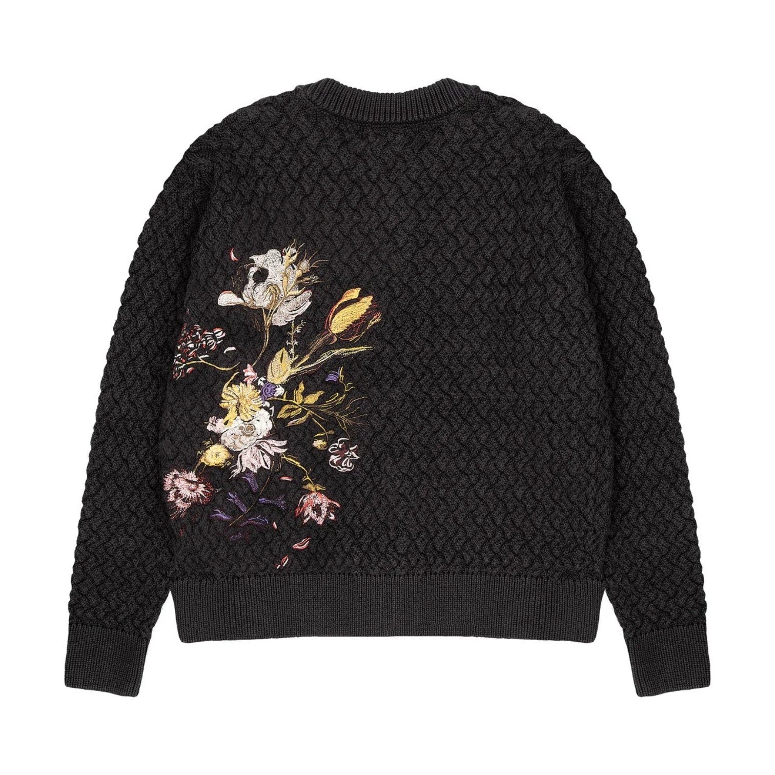 OFFCODE Garden of Eden Cardigan Anthracite