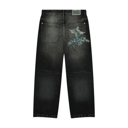 "NYC to RIO" Denim black
