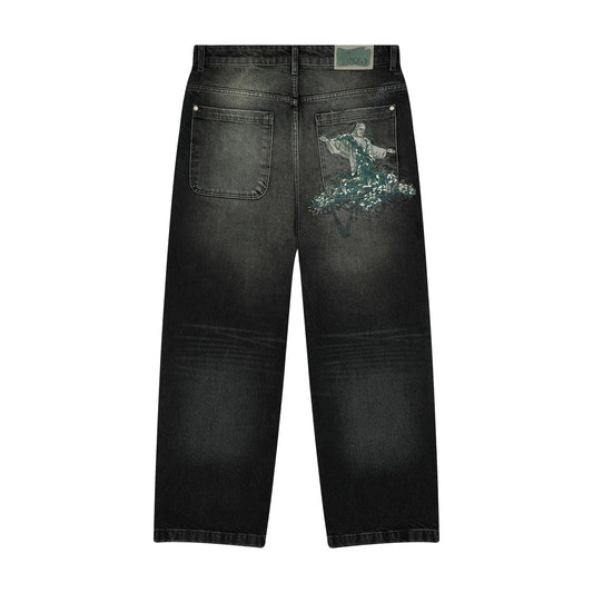 "NYC to RIO" Denim black