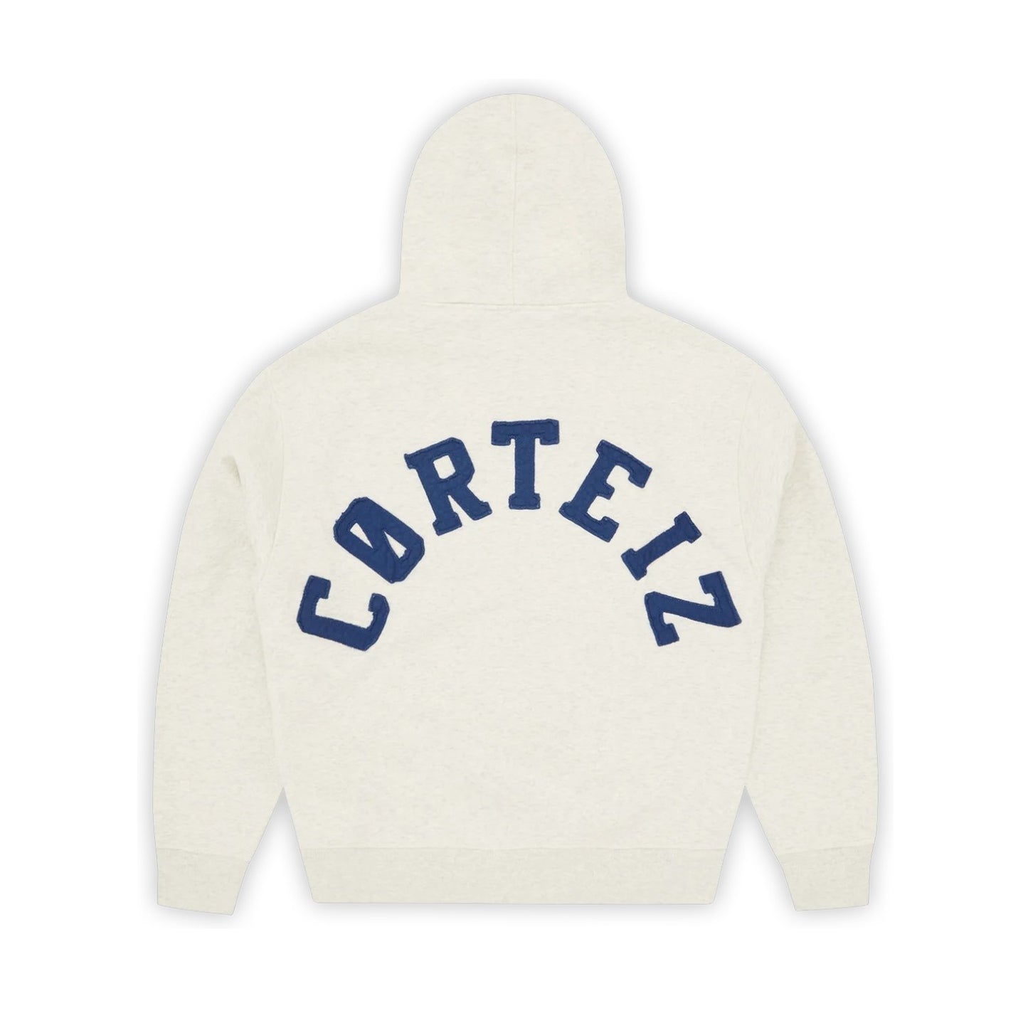 Corteiz Colly Arch Zip Hoodie Light Heather Grey