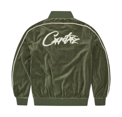 Corteiz VVS Velour Jacket 'Green'