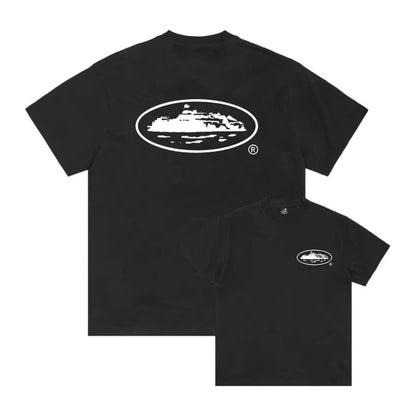 Corteiz OG Island Tee White - Black