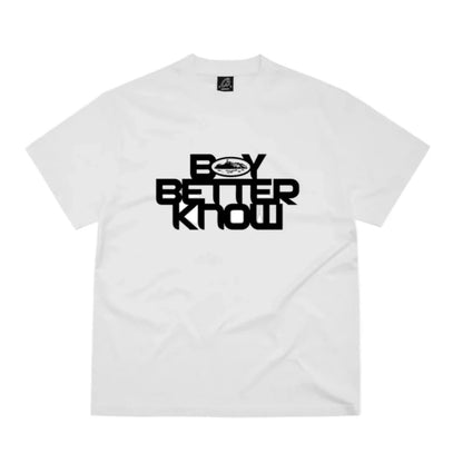 BBK Alcatraz Tee White - Black