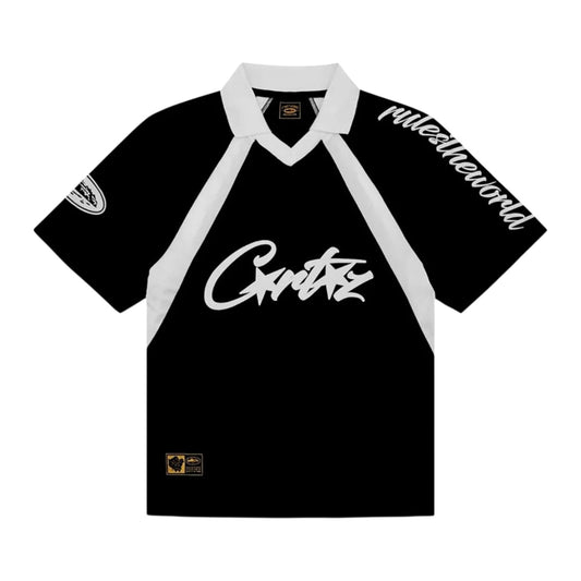 Corteiz Allstarz Football Jersey Black