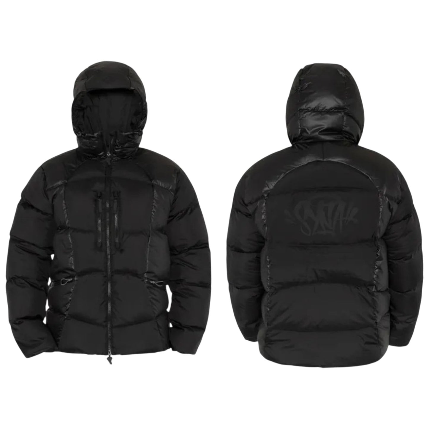 Syna World Wave Puffer Jacket Black