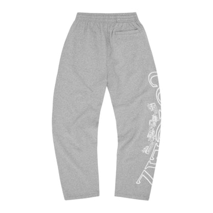 Corteiz Superior Royale Open Hem Pant Grey
