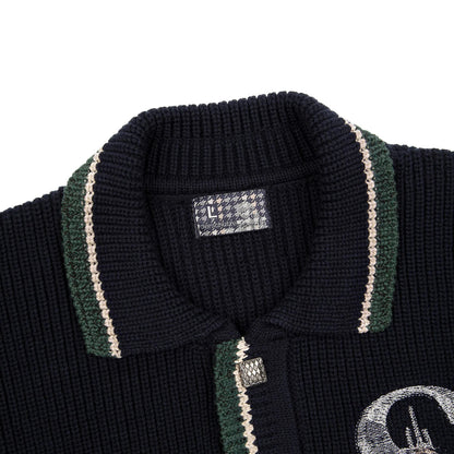 "gallery" Polo Cardigan