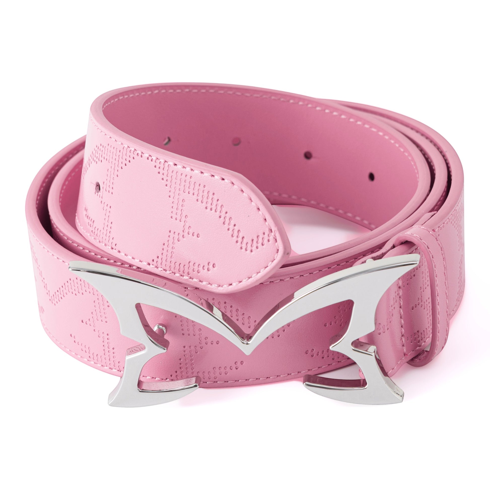 Debossed Belt (Pink)