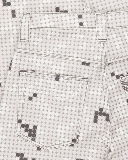 GREY DOT BONKERS DENIM
