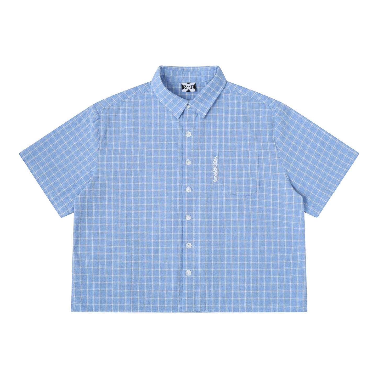 Plaid Shirt (Light Blue)