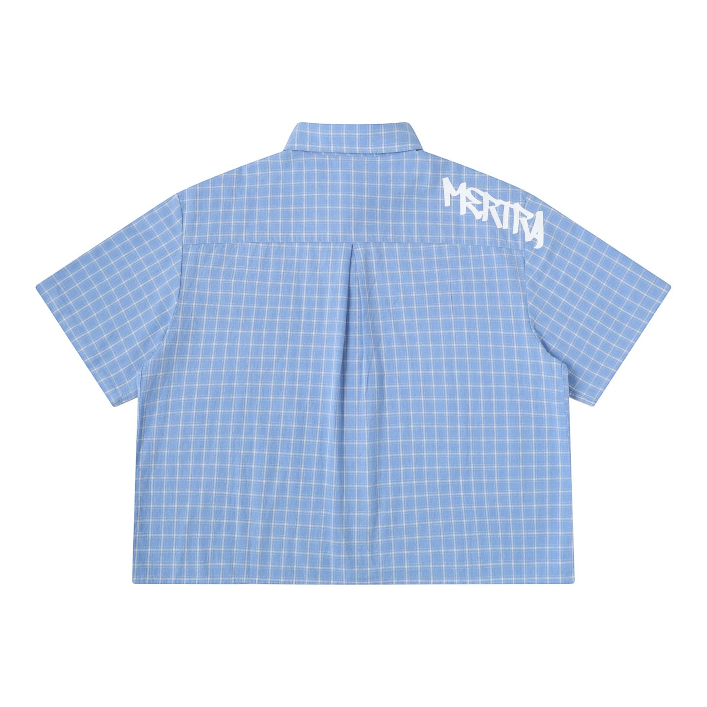 Plaid Shirt (Light Blue)