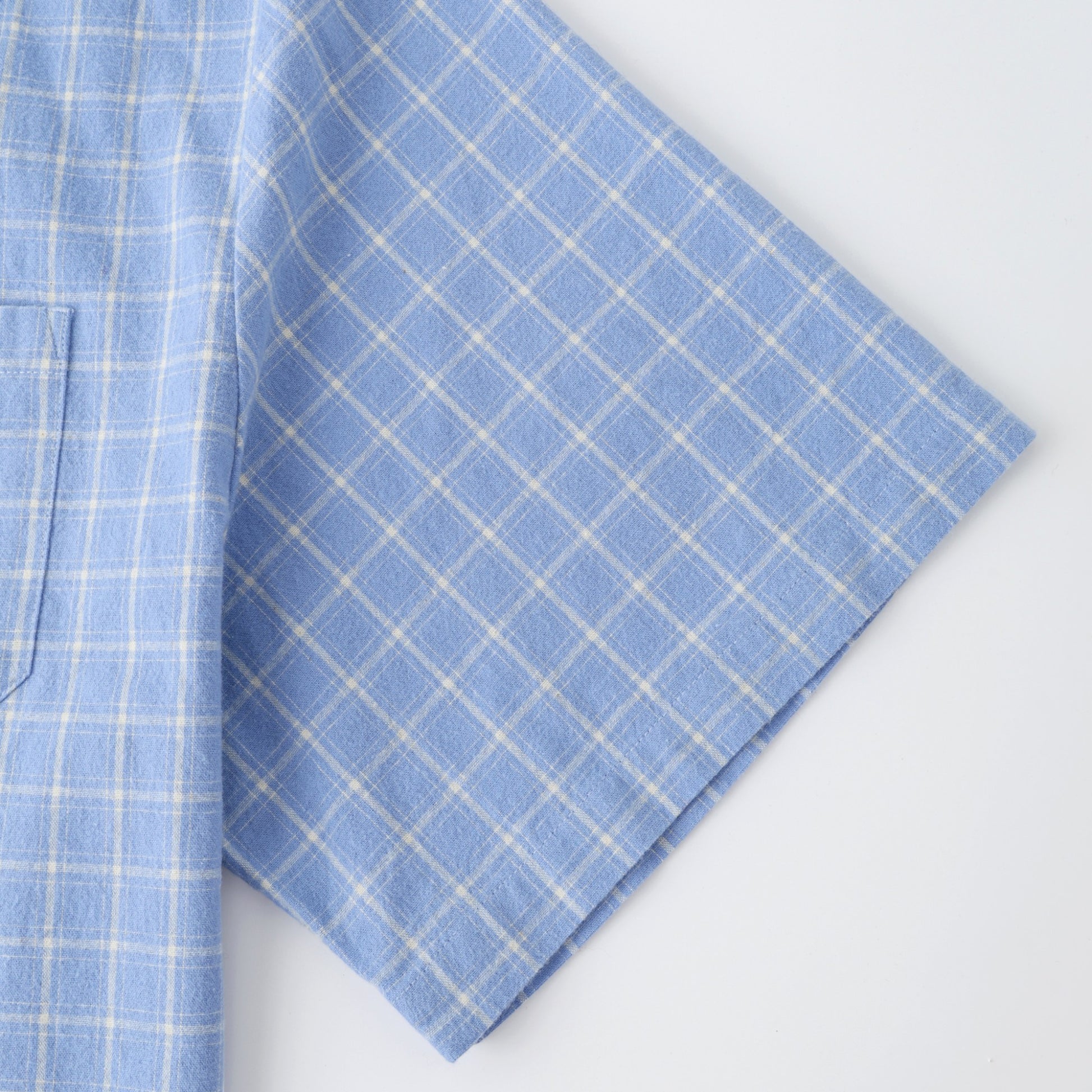 Plaid Shirt (Light Blue)