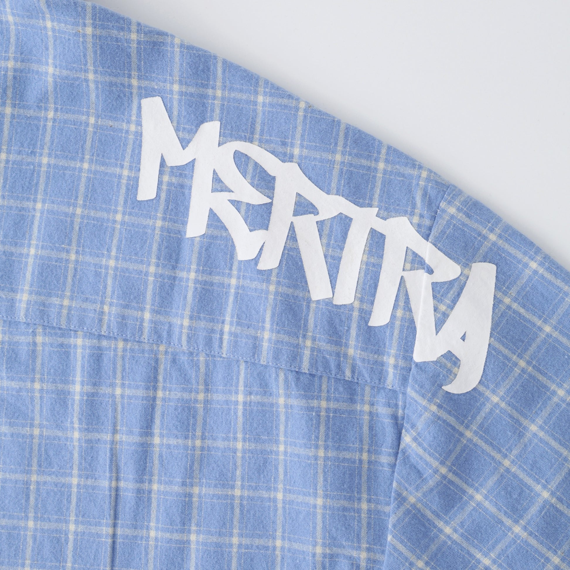 Plaid Shirt (Light Blue)