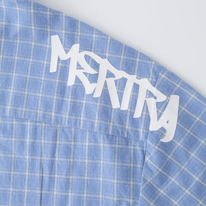 Plaid Shirt (Light Blue)