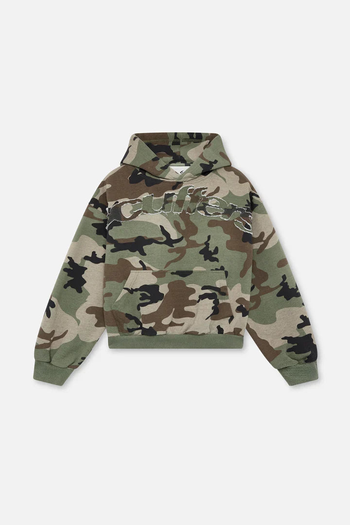 SCUFFER HOODIE ARMY CAMO
