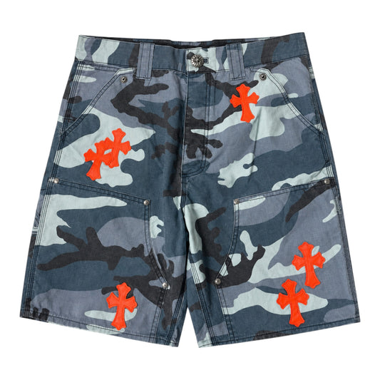 Chrome Hearts St Barth Arctic Camouflage Shorts, front view