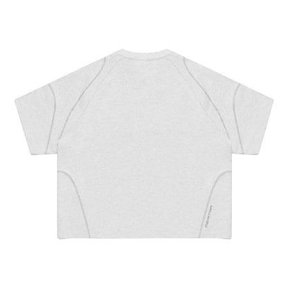 OFFCODE.USA grey 100% cotton boxy fit t-shirt with overlock stitching and embroidered graphics.
