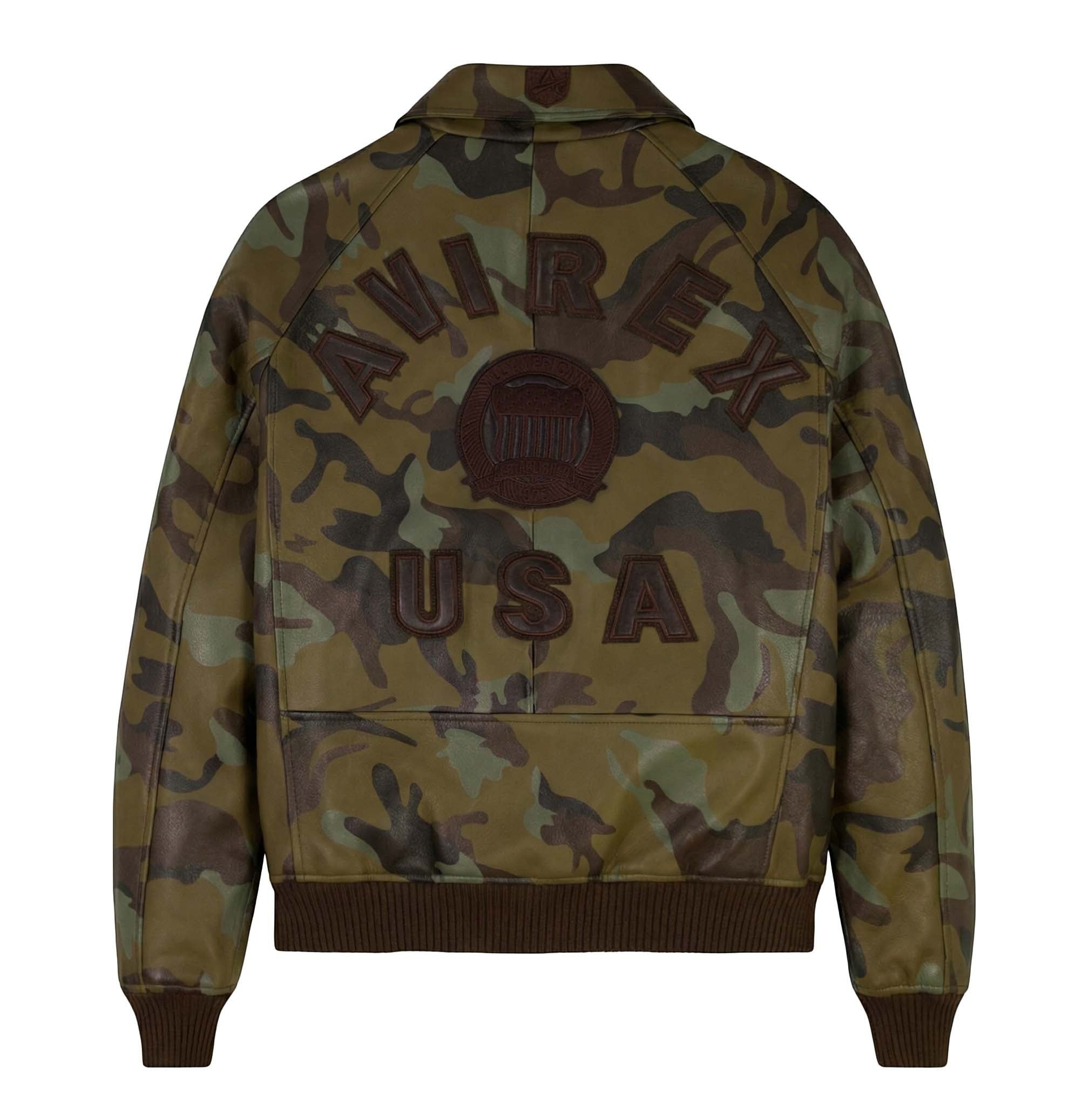 Avirex Limited Edition Camo Icon Jacket