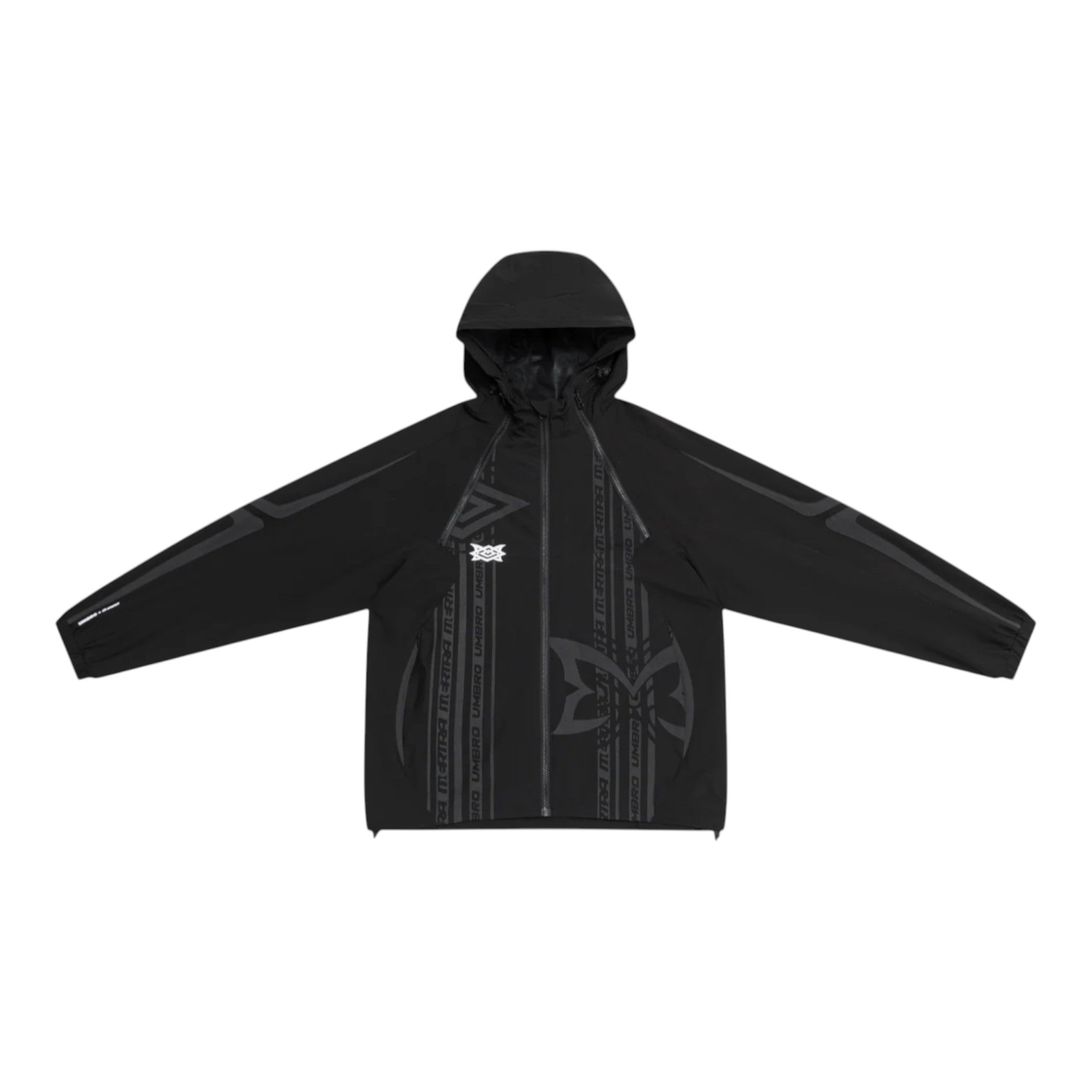 Mertra X Umbro Technical Jacket Black - Blue