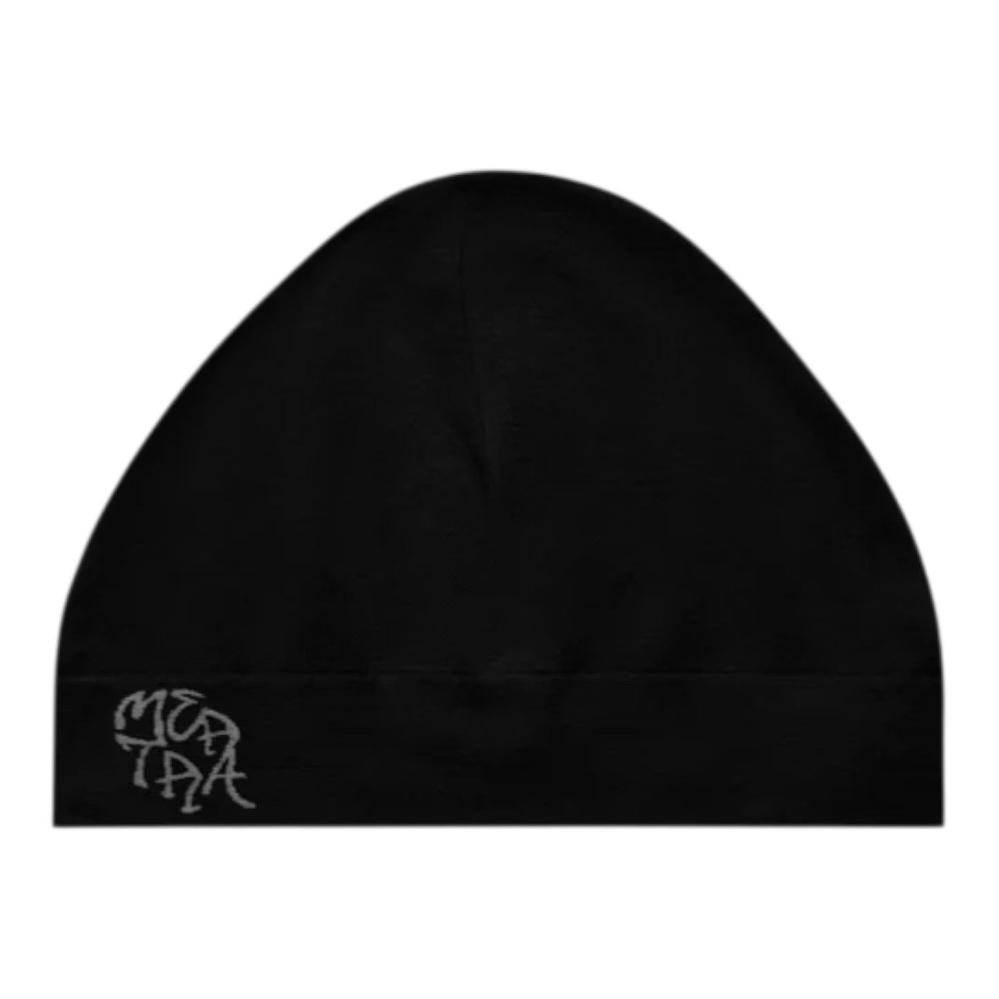 OFFCODE.USA black sprinter beanie with embroidered logo on the cuff.