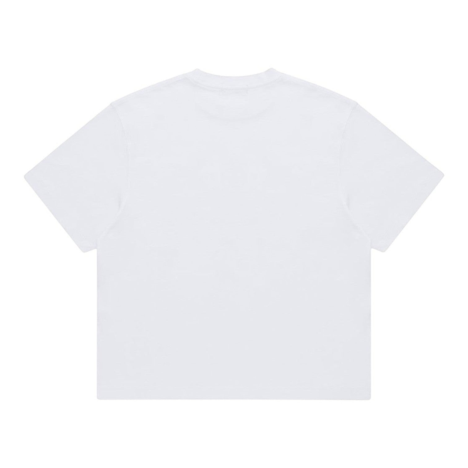 OFFCODE.USA white cotton crew neck short sleeve jazz band t-shirt