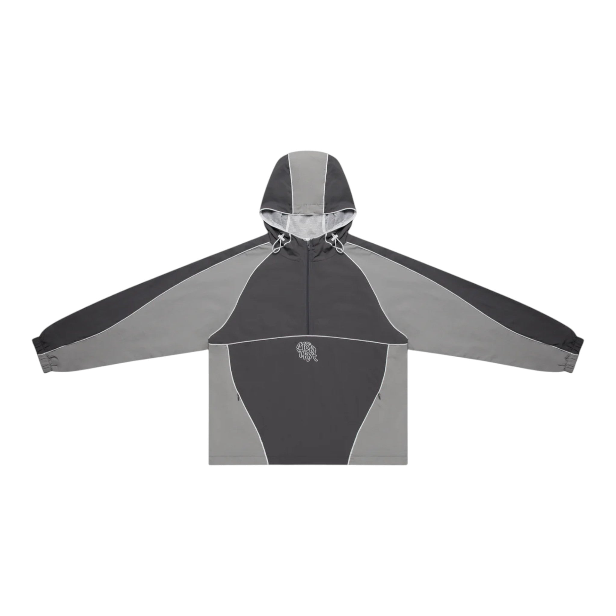 OFFCODE Nylon Track Jacket Grey / Grey