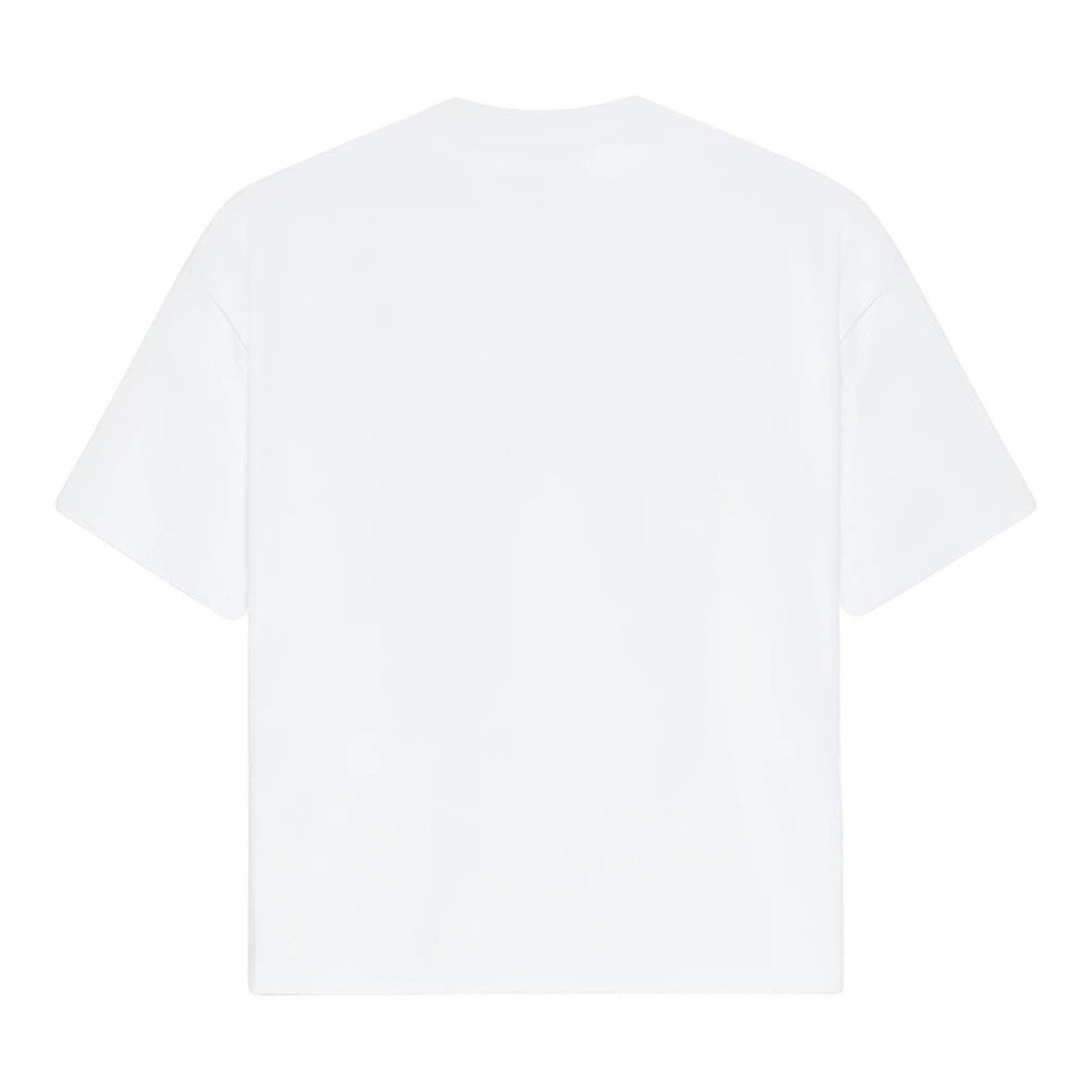 OFFCODE.USA white cotton t-shirt with a relaxed fit and crew neck. Simple and versatile.