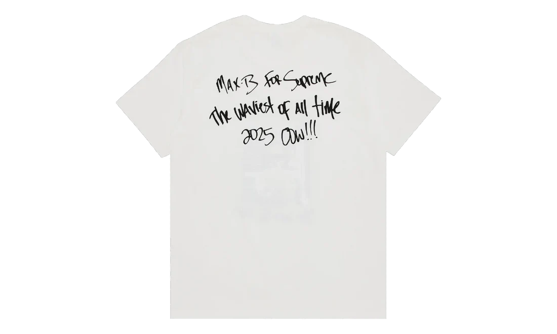 SUPREME SHE LOVES ME NOT T-SHIRT - WHITE