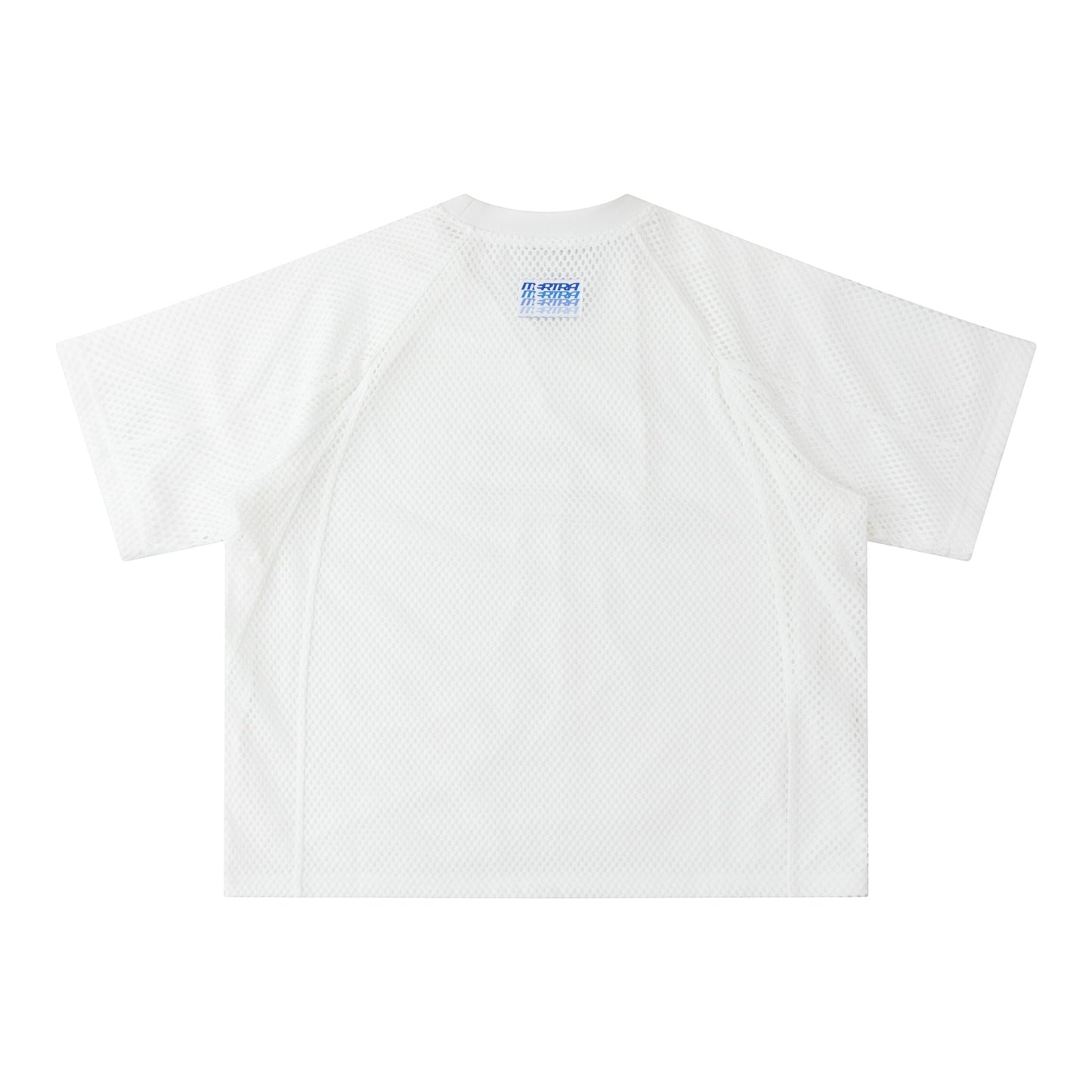 Layered Mesh Jersey (White)